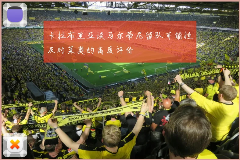 卡拉布里亚谈马尔蒂尼留队可能性及对莱奥的高度评价